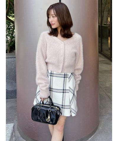 Sustainableロービングチェックミニスカート