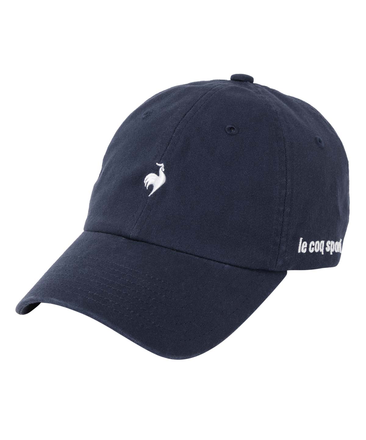 lecoqsportif(ings) ルコックスポルティフ le coq sportif コットンキャップ ネイビー F lecoqsportif(ings) ルコックスポルティフ le coq sportif コットンキャップ ネイビー F