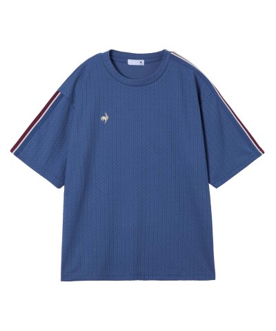 ルコックスポルティフ le coq sportif ジャガード半袖Tシャツ