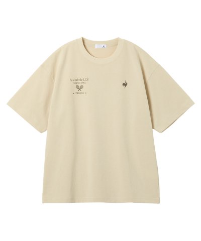 ルコックスポルティフ le coq sportif コットンライクポリエステル半