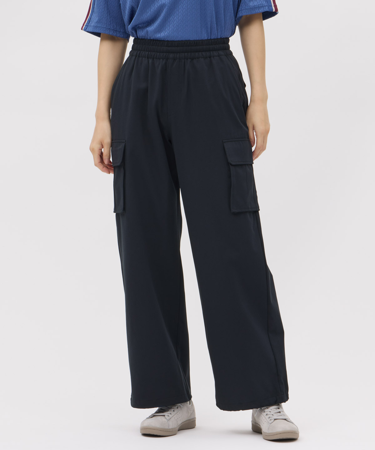 lecoqsportif(ings) ルコックスポルティフ le coq sportif リブクロス カーゴパンツ ネイビー M lecoqsportif(ings) ルコックスポルティフ le coq sportif リブクロス カーゴパンツ ネイビー M