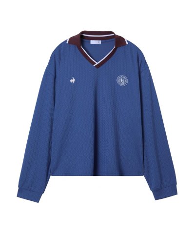 ルコックスポルティフ le coq sportif ジャガード長袖Tシャツ