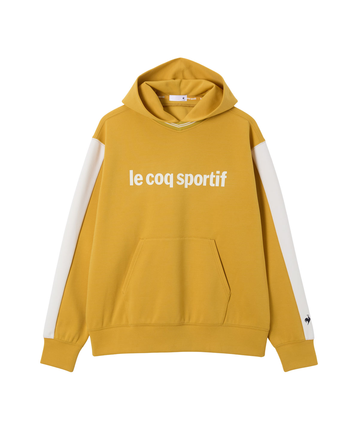 lecoqsportif(ings) ルコックスポルティフ le coq sportif ハーフゲージニットフーディス イエロー M lecoqsportif(ings) ルコックスポルティフ le coq sportif ハーフゲージニットフーディス イエロー M