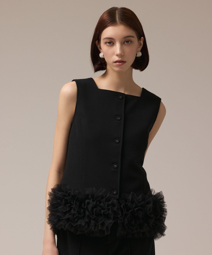 GRACE CONTINENTAL - 【新品・未使用Gracecontinental】ビスチェチュールTOP ビスチェチュールトップ / GRACE CONTINENTAL | GRACE