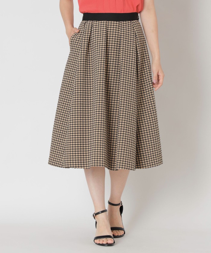 TO BE CHIC ベージュ　スカート トゥビーシック to be chic スカート ベージュ - メルカリ