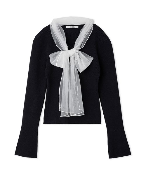 ニュアンスリボンニットプルオーバー　スナイデル ニュアンスリボンニットプルオーバー(508360158)｜阪急百貨店公式通販