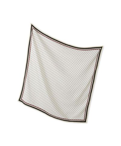 ドット柄ベーシックスカーフ