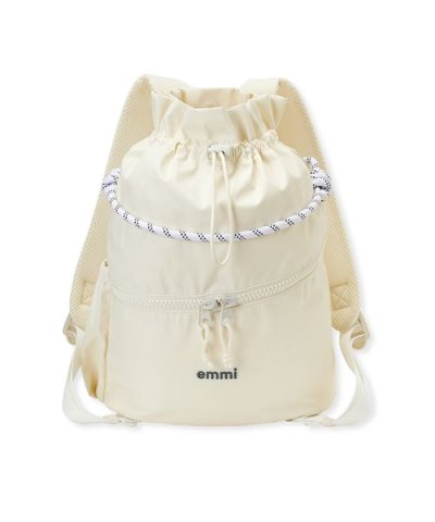 【限定カラー】撥水 emmiロゴマルチバックパック