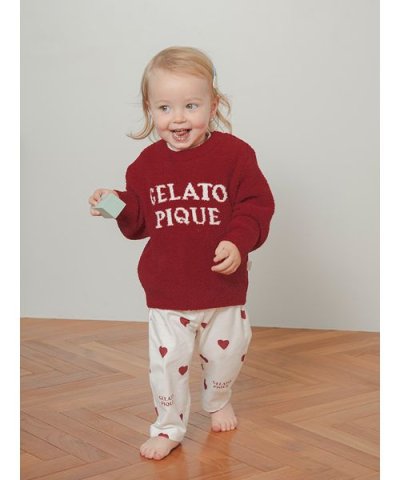 【BABY】ハート柄ロングパンツ