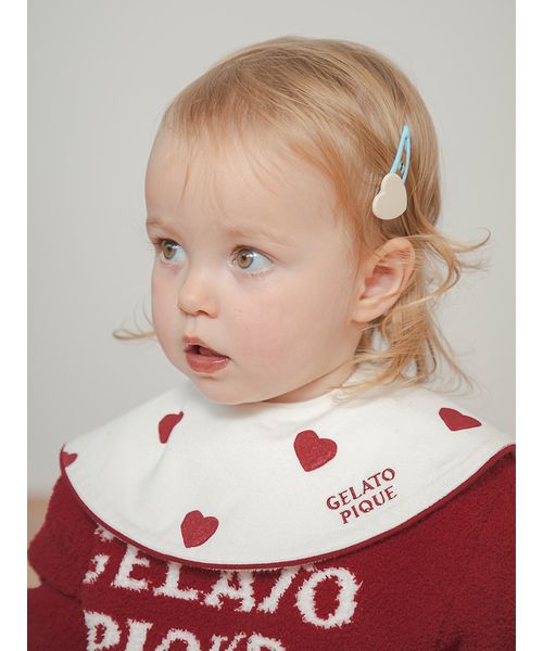 新品・タグ付き！　ｇｅｌａｔｏ ｐｉｑｕｅ　Ｋｉｄｓ　ハートモチーフセットアップ gelato pique - ☆新品タグ付き☆ジェラピケ ハート