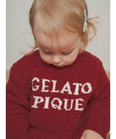 【BABY】エアリーモコロゴプルオーバー