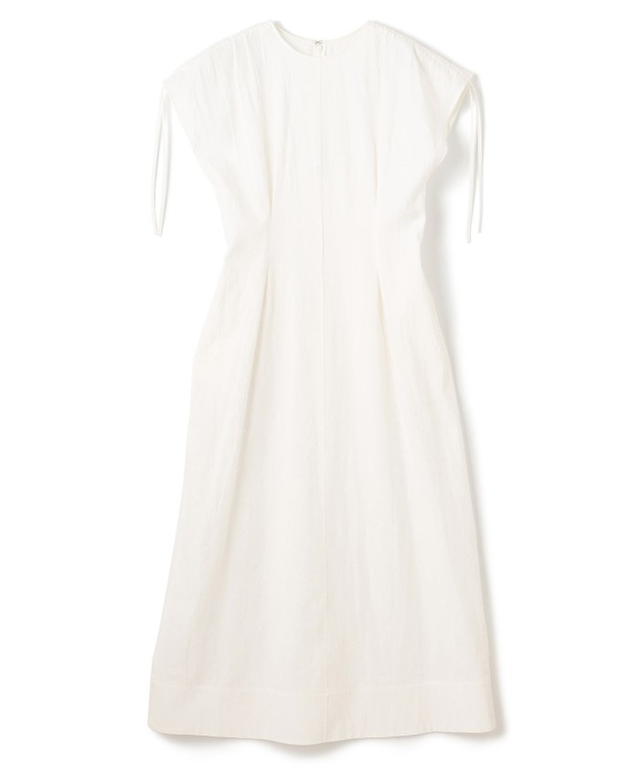 UNCRAVE 【洗濯機洗い可】コットンリネンボイル フレアワンピース オフ 1 UNCRAVE 【洗濯機洗い可】コットンリネンボイル フレアワンピース オフ 1