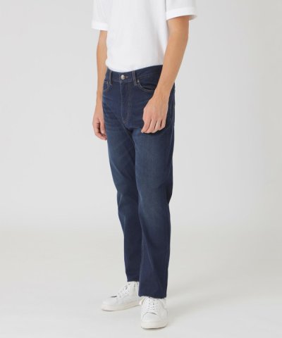 ワンダーシェイプウォッシュドデニムパンツ