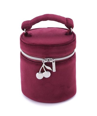 ベロアバニティポーチ