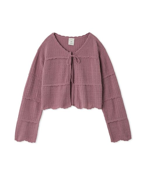 クロシェショートカーディガン(508363043)｜阪急百貨店公式通販