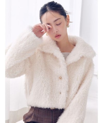 バリエファーショートコート