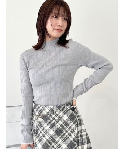 【WEB限定カラー】ランダムリブラメニットトップス