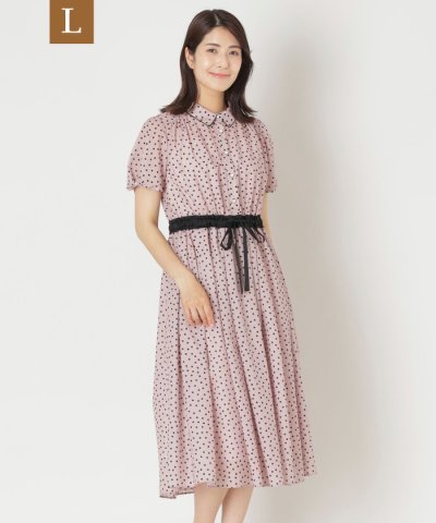 【L】ランダムドット ドレス