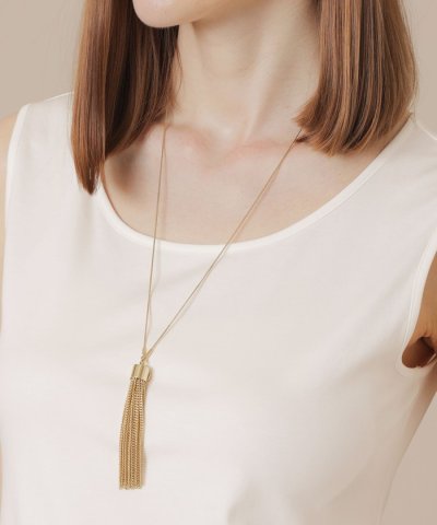 タッセルチェーンネックレス