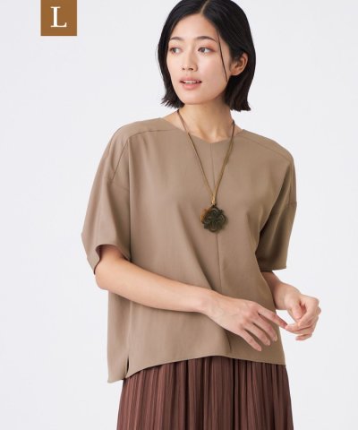 【L】【吸水速乾・接触冷感・UV・ウォッシャブル】ファンクションデシントップス