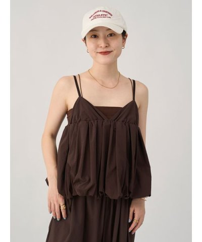 ナイロンバルーンビスチェ