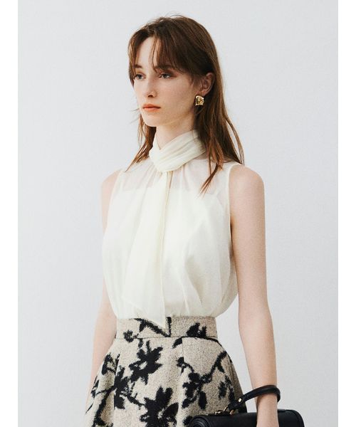 フレイアイディー　ブラウス 楽天市場】【SALE／48%OFF】*レースラインブラウス FRAY I.D