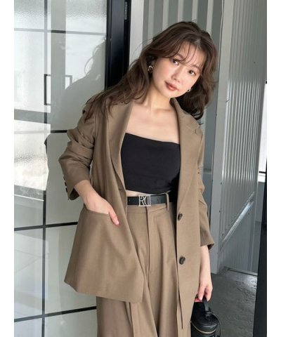 シングルテーラードジャケット