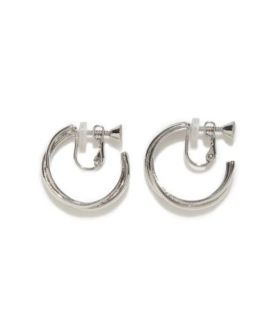 トリプルフープイヤリング