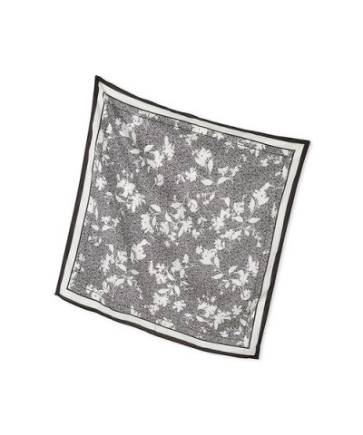 シルクタッチプリントミドルスカーフ