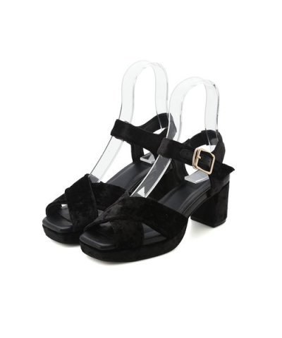 ベロアサンダル