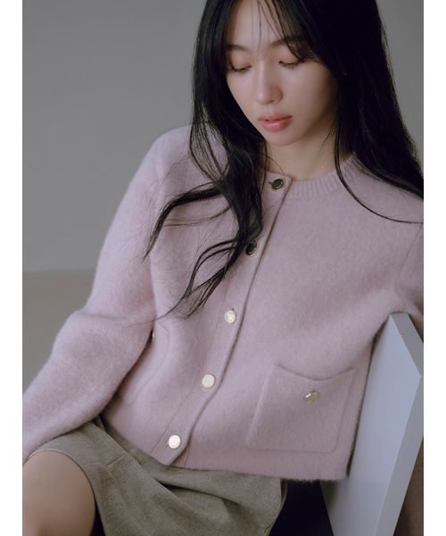 RYO:BARNEYSNEWYORK ニットジャケット フォックスウールニットジャケット(508369290)｜阪急百貨店公式