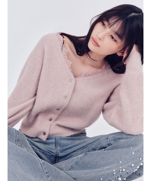 ピンク系｜カーディガン｜FRAY I.D(フレイ アイディー)｜阪急百貨店