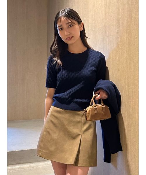 ぱん子様ブルー36翌 セール】 【日本製】ストレッチジョーゼットテーラードパンツ