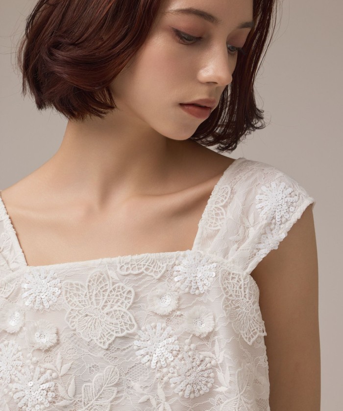 GRACE CONTINENTAL - 【新品・未使用Gracecontinental】ビスチェチュールTOP ビスチェチュールトップ / GRACE CONTINENTAL | GRACE