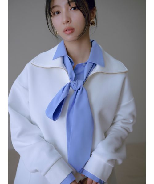 FRAYI. D ベーシックウォッシャブルシャツ/ウォッシャブル BLU F FRAYI. D ベーシックウォッシャブルシャツ/ウォッシャブル BLU F