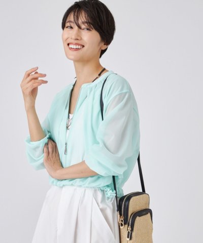 【ウォッシャブル】シアージャージージャケット