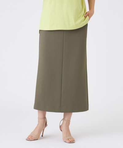 【遮熱】【UV対策】【マシンウォッシャブル】ストレッチダンボールタイトスカート