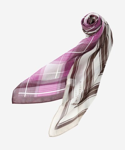 【Looped Scarf ループド スカーフ】チェックループドスカーフ