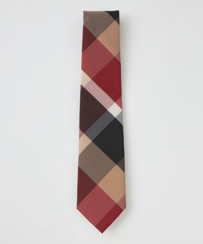 【一部店舗限定】ウォッシャブルクレストブリッジチェックタイ