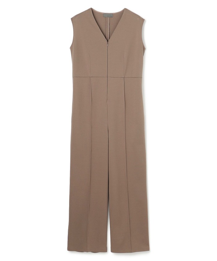 UNCRAVE 【UVカット・接触冷感・マシンウォッシャブル】ダブルフェイスジャージー オールイ トープ 0