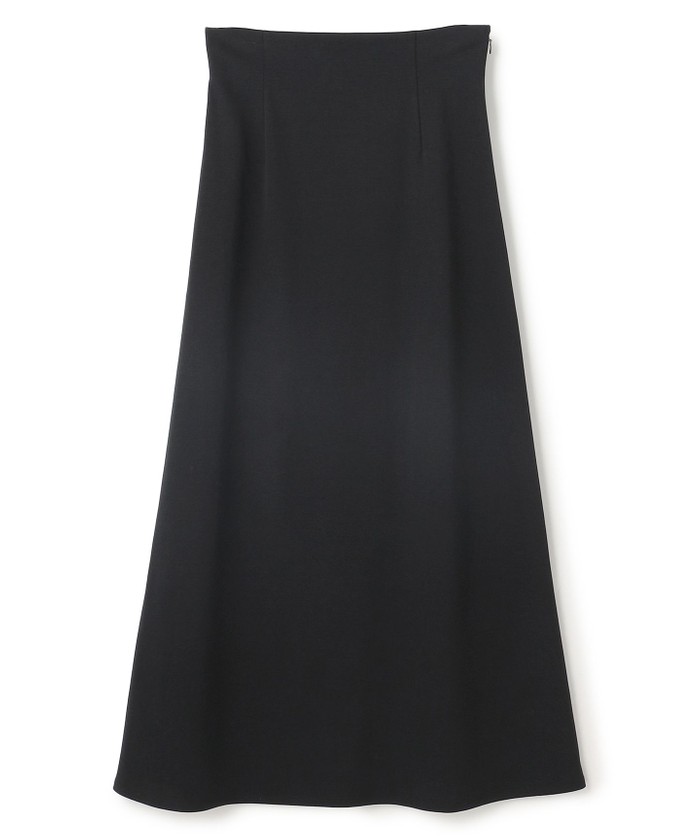 UNCRAVE 【UVカット・接触冷感・マシンウォッシャブル】ダブルフェイスジャージー フレアス ブラック 0