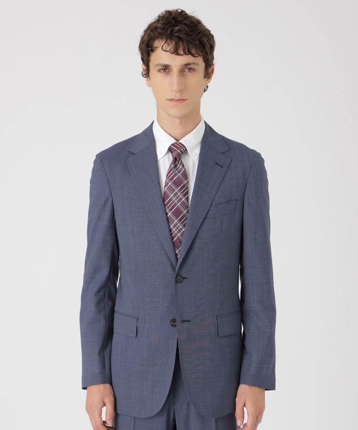 一部店舗限定】ブルーグレンチェックスーツ(507802563)｜HANKYU MEN'S