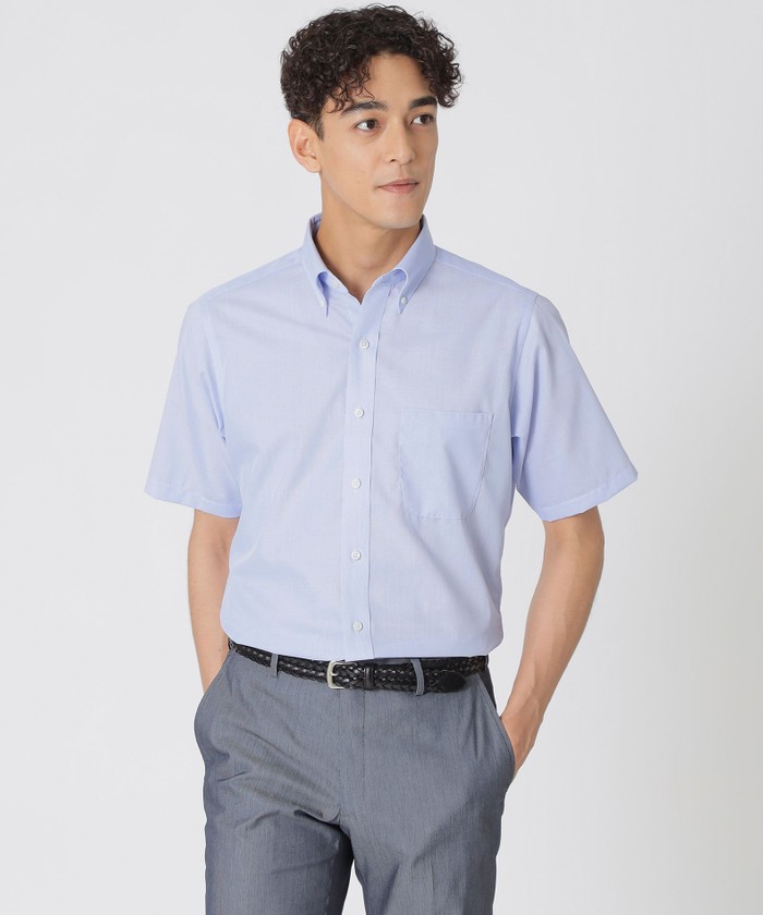 ロイヤルオックス フライボタンダウンカラー ドレスシャツ(506841711