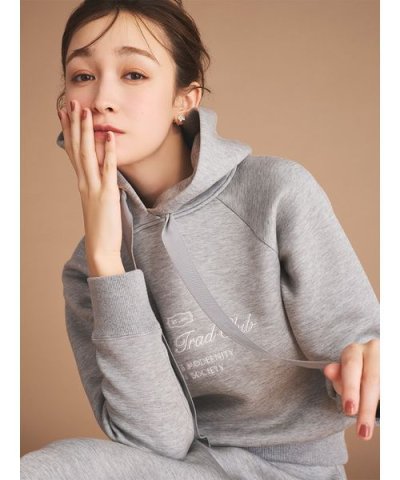 フーデッドスウェットプルオーバー