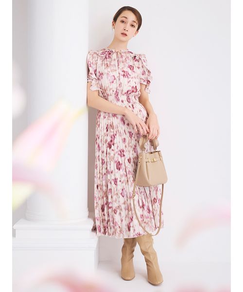 CELFORD セルフォード レースワンピース ワンピース ドレス ピンク 36 ピンク系｜ワンピース・ドレス｜CELFORD(セルフォード)｜阪急