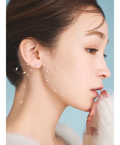 【HANAE MORI×CELFORDコラボ】 淡水パールリボンピアス