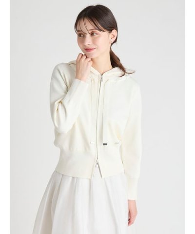 デコラティブニットフーディ