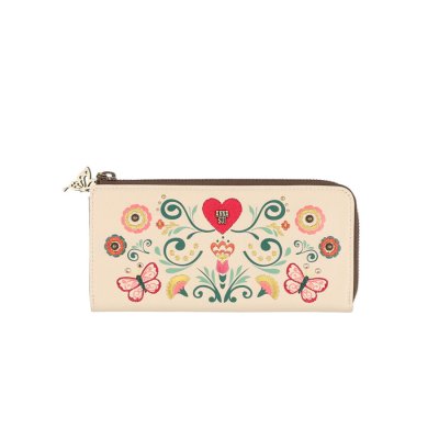アナスイ ANNA SUI ブルーム Lファスナー長財布