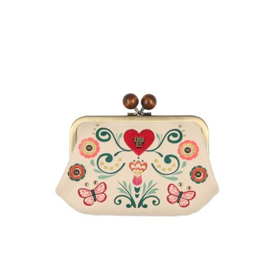 アナスイ ANNA SUI ブルーム 口金ミニ財布