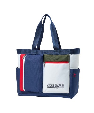 マンシングウェア Munsingwear マルチカラートートバッグ